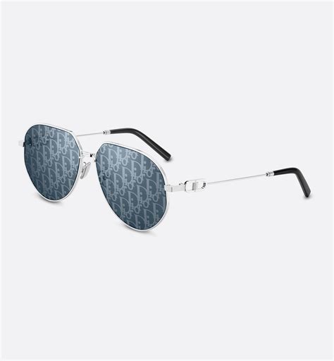 CD Link A1U Blue Dior Oblique Pilot Sunglasses 